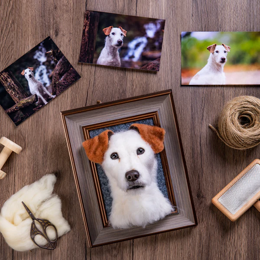 Framed Pet Portrait-Dog