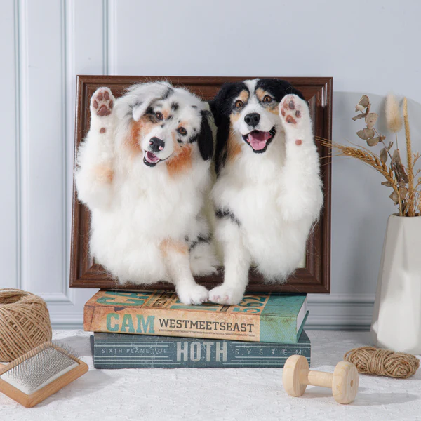 Framed Pet Portrait-Dog